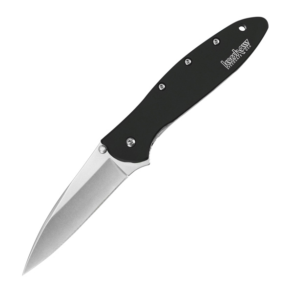 Kershaw 1660SWBLK Leek Assisted Opening Folding Knife, 3