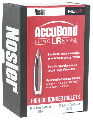 Nosler 58517 AccuBond Long Range 7mm .284 175 gr Spitzer Point/ 100 Per Box