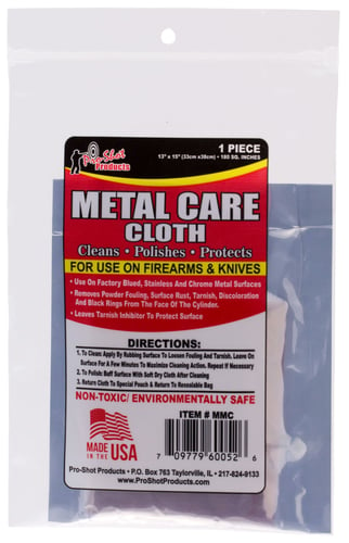 Pro-Shot MMC Metal Care Cleaning Cloth 9.80