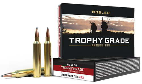 Nosler Trophy Grade Long Range Rifle Ammunition