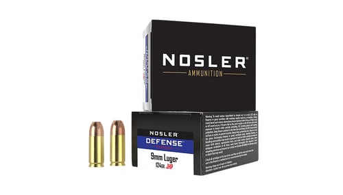 Nosler Defense Handgun Ammunition