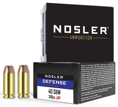 Nosler Defense Handgun Ammunition