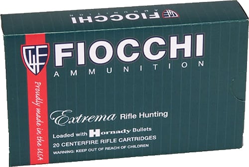 Fiocchi 3006TTSX Extrema 30-06 Springfield 168 GR Tipped TSX Boat Tail 20 Bx/ 10 Cs