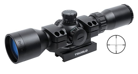 Truglo Tactical Rifle Scope - 3-9x42mm 30mm Illum. Mil-Dot Reticle Black