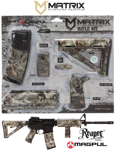 Matrix Diversified Ind MAGMIL06RB Magpul Carbine Accessory Kit  AR-15 Proveil Reaper Buck Ambidextrous