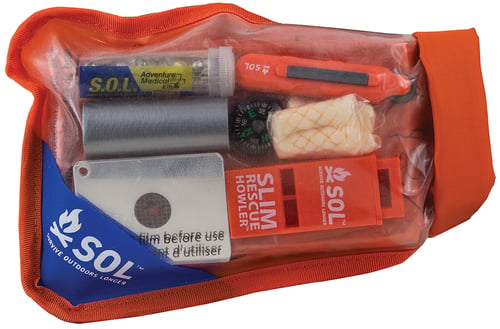 Survive Outdoors Longer 01401727 Scout Survival Kit Waterproof Orange