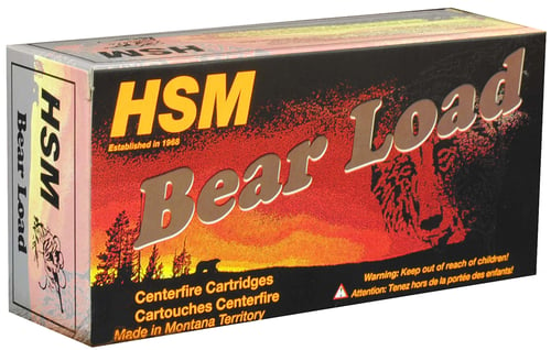 HSM 35718N Bear Load  357 Mag 180 gr Lead Round Nose Flat Point 50 Per Box/10 Case