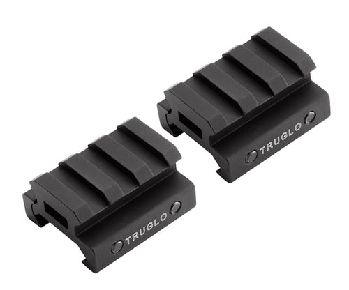 TruGlo Picatinny Riser Mount  <br>  2 pc. 1/2 in.