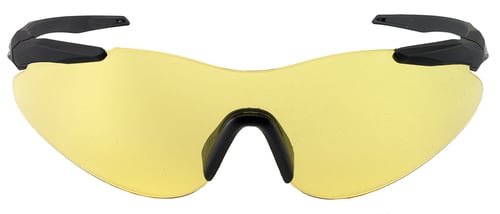 Beretta USA OCA100020201 Performance Shooting Shields 100% UV Rated Polycarbonate Yellow Lens with Soft Touch Black Frame