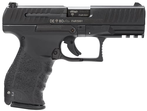 Walther PPQ M1 Pistol  <br>  9mm Luger 14+1 Black Polymer 4 in.