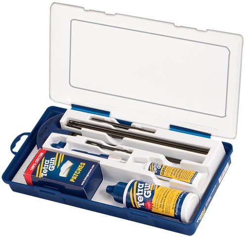.40-.41 CAL./10MM HANDGUN CLEANING KITValuePro III Handgun Cleaning Kit - .40 - .41 Caliber/10mm Kit Contents: TripleAction (2 oz.), Tetra Gun Grease (10g), bronze brush, cotton patches, patch holder, cleaning rod and silhouette pistol extensioner, cleaning rod and silhouette pistol extension
