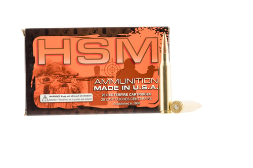 HSM 338LAP2N68 Match  338 Lapua Mag 250 gr Sierra MatchKing BTHP 20 Per Box/ 20 Case