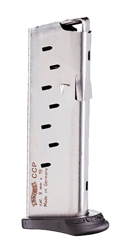 WALTHER MAGAZINE CCP 9MM 8RD STAINLESS STEEL