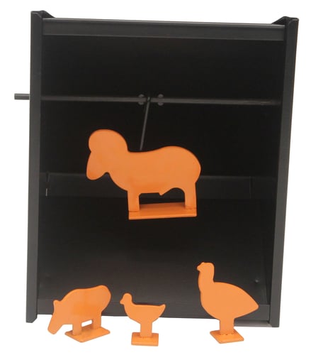 Beeman 2085 Pellet Trap  Steel Orange Target Airgun Metal Silhouette/Paper Targets