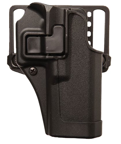 SERPA CQC S&W M&P SHIELD RH BLKSerpa CQC Holster - M&P Shield - Right Hand - Black Reinforces full master gripand superior draw technique - Fits M&P Shield - For right Hand - Immediate retention and audible click upon re-holster for security - Includes belt loop and padtion and audible click upon re-holster for security - Includes belt loop and paddle platformdle platform