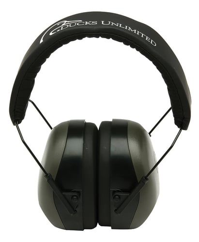 Pyramex DUPM8010 Ducks Unlimited PM8010 Gray Earmuff 26 dB Black/Gray