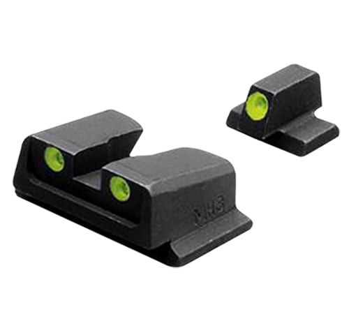 SNW M&P TD FIXED NIGHT SIGHT SETTru-Dot Handgun Sights S&W M&P Full Size, Compact & Sub-Compact - Green front/rear - Self-contained tritium lights enhance shooter capability under low-light conditions - Occupies zero space - Can withstand immersion in solvents & cleaningnditions - Occupies zero space - Can withstand immersion in solvents & cleaning compoundscompounds