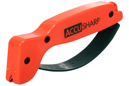 AccuSharp 014C Sharpener  Hand Held Tungsten Carbide Sharpener Orange