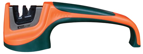 ACCUSHARP PULL THROUGH SHARPENER ORANGE/GREEN