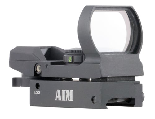 Aim Sports RT4WF1 Reflex Warfare Edition Matte Black 1x 24 x 34mm Red/Green Multi Reticle