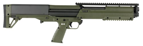 KSG 12/18.5 14+1 PIC RAIL GRN | GREEN SYNTHETIC STOCK