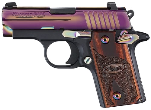 Sig Sauer 238M380RBT P238 Micro-Compact Rainbow *MA Compliant* Single 380 Automatic Colt Pistol (ACP) 2.7