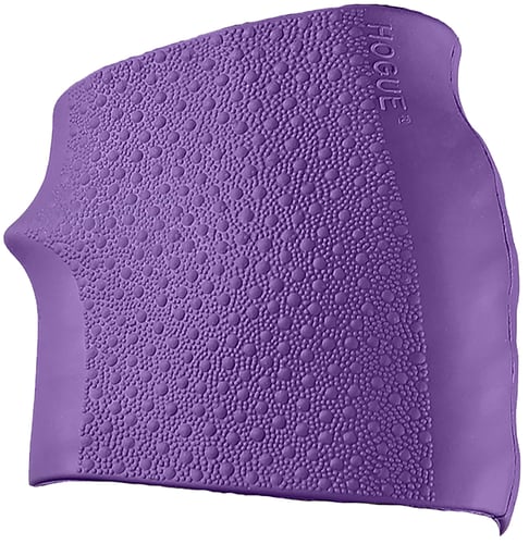 Hogue 18006 HandAll Jr. Grip Sleeve made of Rubber with Textured Purple Finish for Ruger LCP