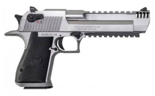 Magnum Research Desert Eagle Mark XIX Pistol  <br>  .50 AE 6 in. Stainless Steel 7 rd. Muzzle Brake