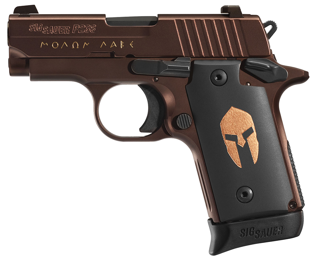 Sig Sauer 238380SPARTA P238 Micro-Compact Spartan Single 380 Automatic Colt Pistol (ACP) 2.7