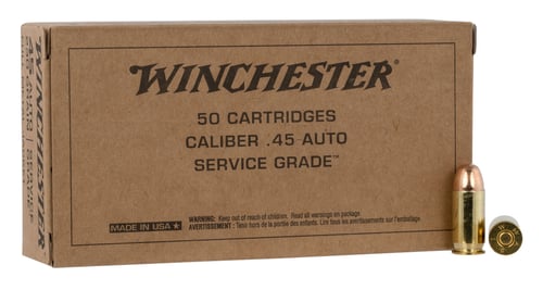 Winchester Service Grade M1911 Pistol Ammo