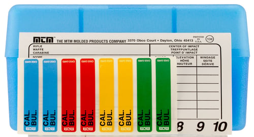 MTM Case-Gard R-50 Series (RM-50) Rifle Ammo Box for Select Cartridge Sizes