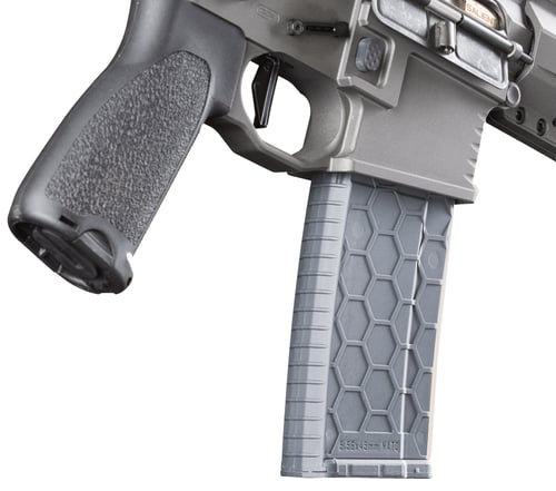 HEXMAG MAGAZINE AR-15 5.56X45 30RD GRAY POLYMER SERIES 2