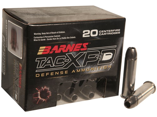 Barnes Bullets 21550 TAC-XPD Defense Handgun 357 Mag 125 gr TAC-XP 20 Per Box/ 10 Case