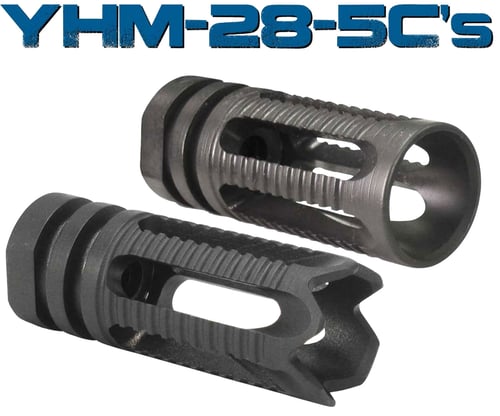 YHM PHANTOM COMP/FLASH HIDER 5.56 SMOOTH 1/2X28 THREADS