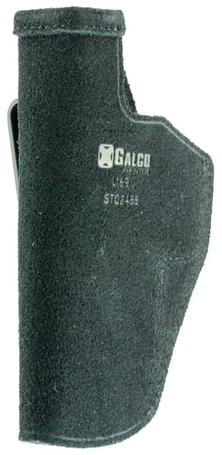 Galco STO248B Stow-N-Go  IWB Black Leather Belt Clip Fits Sig P220/P226/Browning BDA Right Hand