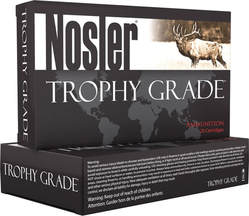 Nosler Trophy Grade Long Range Rifle Ammunition