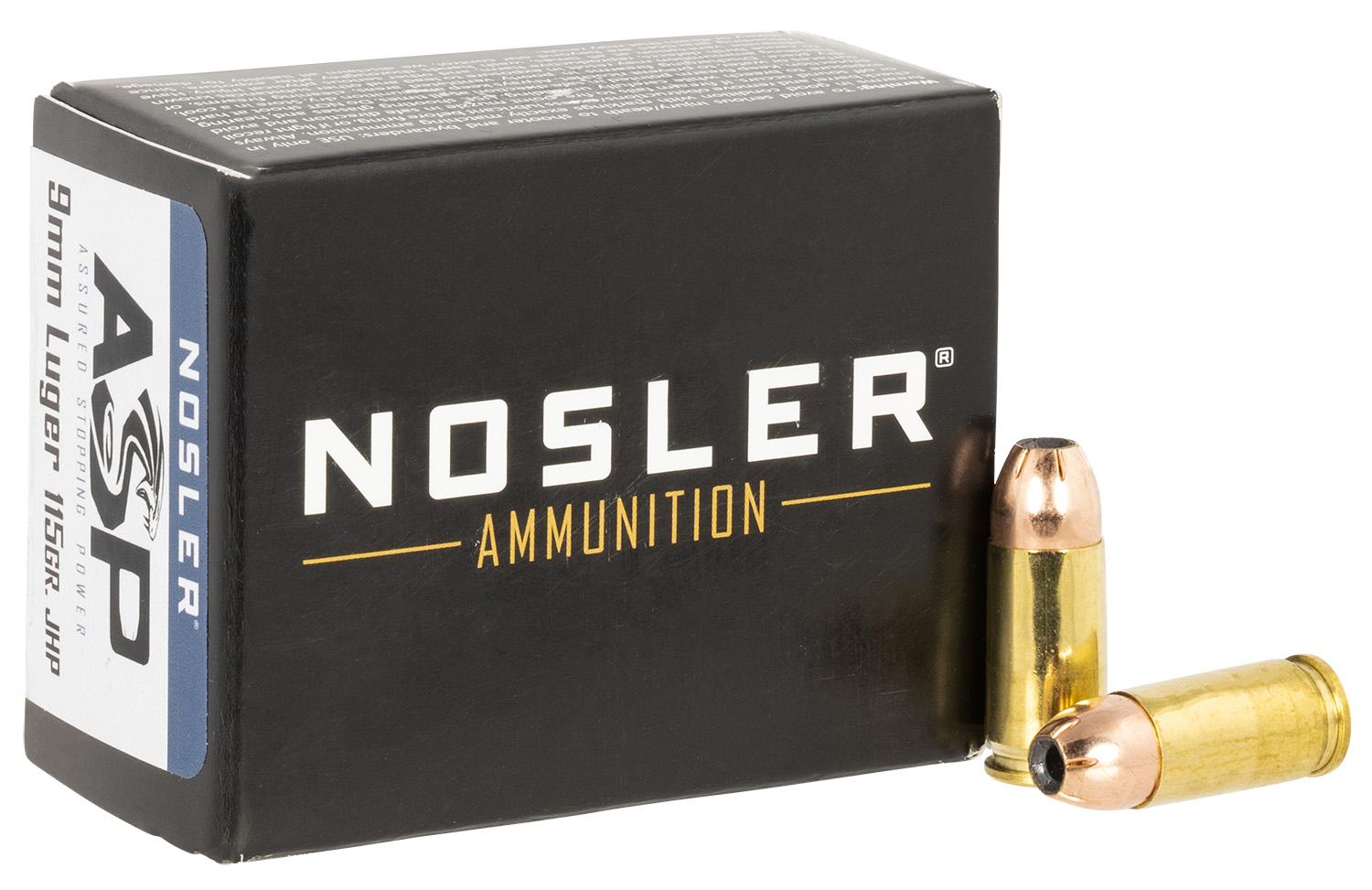 Nosler ASP Handgun Ammo