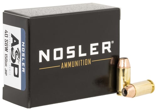 Nosler ASP Handgun Ammo