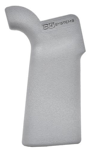 B5 Systems PGR1118 Type 23 P-Grip  Gray Polymer, Aggressive Textured, Fits AR-Platform