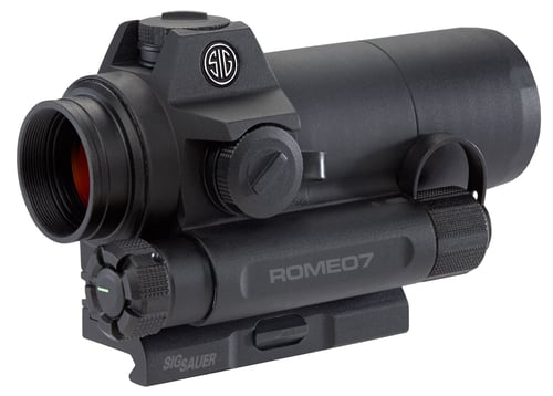 Sig Sauer Electro-Optics SOR71001 Romeo7  Black 1x30mm, 30mm Tube 2 MOA Red Dot Reticle MSR/Carbine
