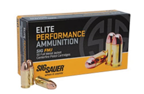 Sig Sauer Elite Ball Performance Pistol Ammo