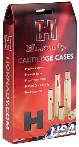 Hornady 8661 Unprimed Cases Cartridge 308 Win Rifle Brass