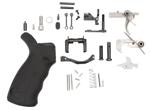 Spikes SLPK301 Lower Parts Kit Enhanced Black Aluminum AR-Platform