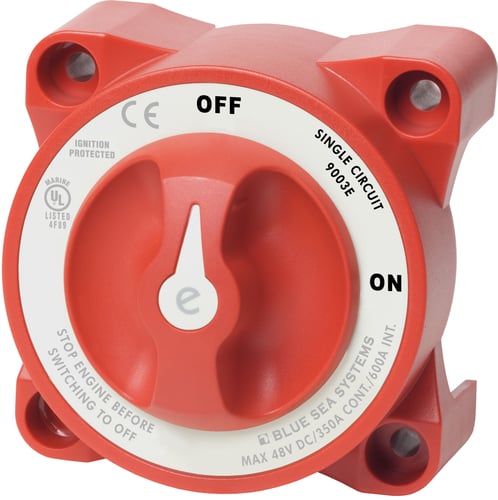 Blue Sea E-Series Battery Switch On-Off | 632085900359