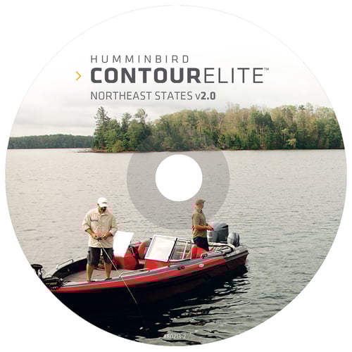 Humminbird Contour Elite PC Software V2 Northeast States | 082324050114