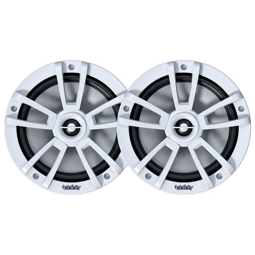 Infinity INF622MLW 6.5 Inch RGB Coaxial White Speakers | 050667371906