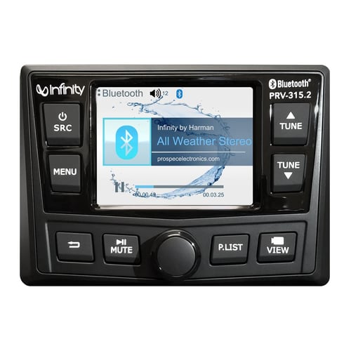 Infinity PRV315.2 AM/FM Stereo Bluetooth 4 x 50 Watts | 648701663157