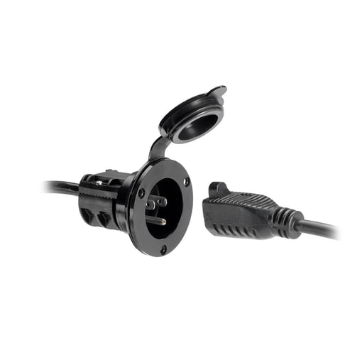 Minn Kota MKR-21 AC Power Port Black | 029402028054