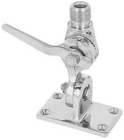 Shakespeare 4187-HD Heavy Duty Stainless Steel Ratchet Mount | 719441110512