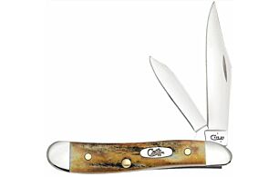 CASE KNIVES GENUINE STAG PEANUT